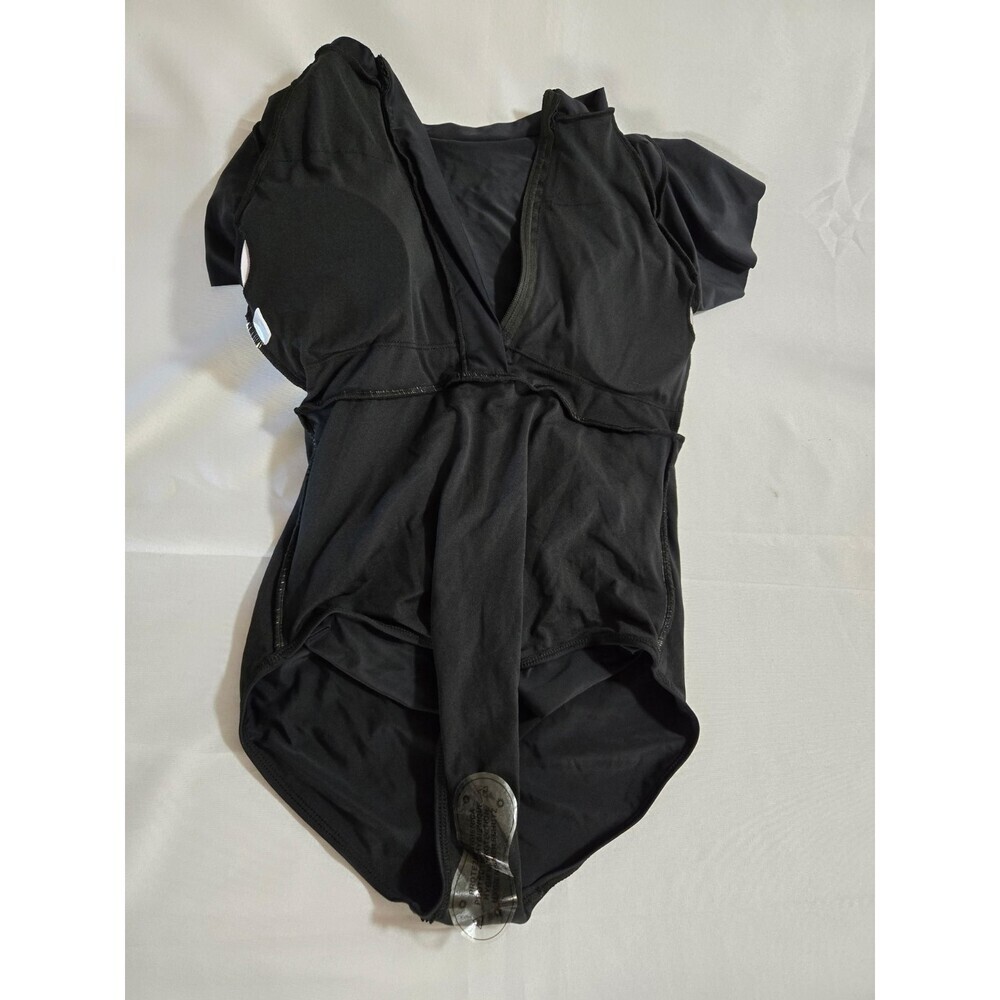 Womens One Piece black swimsuit - Medium